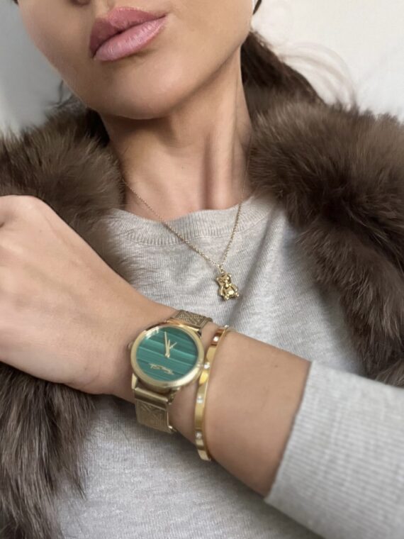 "Teddy" chain with pendant - gold