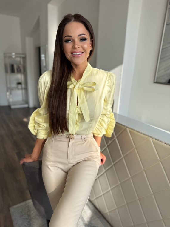 "Trisha" long pants - pale beige